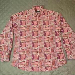 Salvatore Ferragamo Long Sleeve Button Shirt.